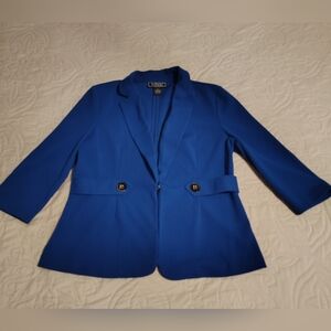 NYC Royal Blue Double Button Blazer